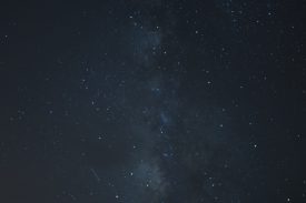 満天の星の写真